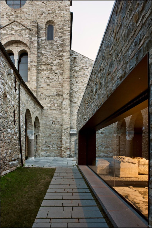 Musealizzazione ala sud Basilica di Aquileia